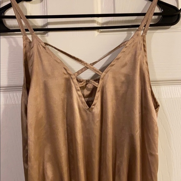 Uncivilized silk romper with pockets - Picture 3 of 4